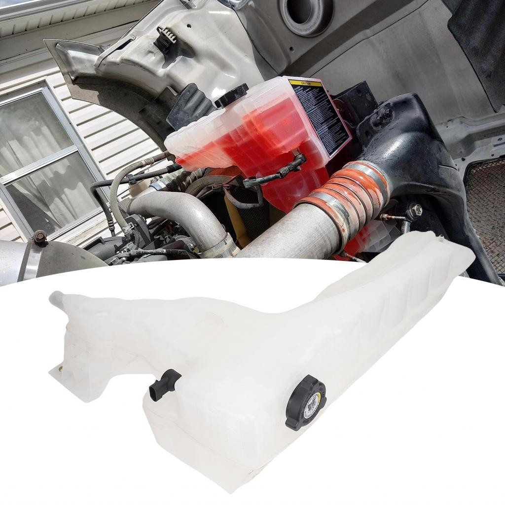 ขวดอ่างเก็บน้ําน้ําหล่อเย็นป้องกันการแตกทนความร้อน DR104002 การรั่วไหล Robust พร้อมการเปลี่ยนหมวกสํา