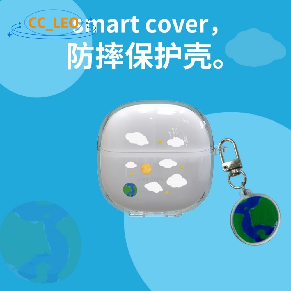 For OPPO Enco Buds3 Case OPPO Enco Buds3 Transparent Soft Shell OPPO Enco Buds3 Shockproof Case Prot