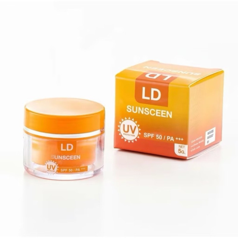 รุ่นใหม่‼️LDกันแดด  LD  แอลดี Sun Screen Cream ครีมกันแดดแม่ตั๊ก [ขนาด 20g]