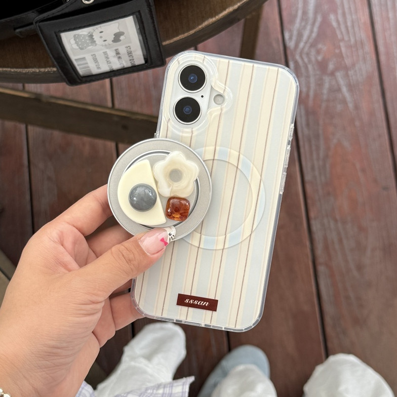 สําหรับ iphone Case 16 Pro Max 15 Pro Max 14 Pro Max เคสโทรศัพท์พลอยลายสองชั้น