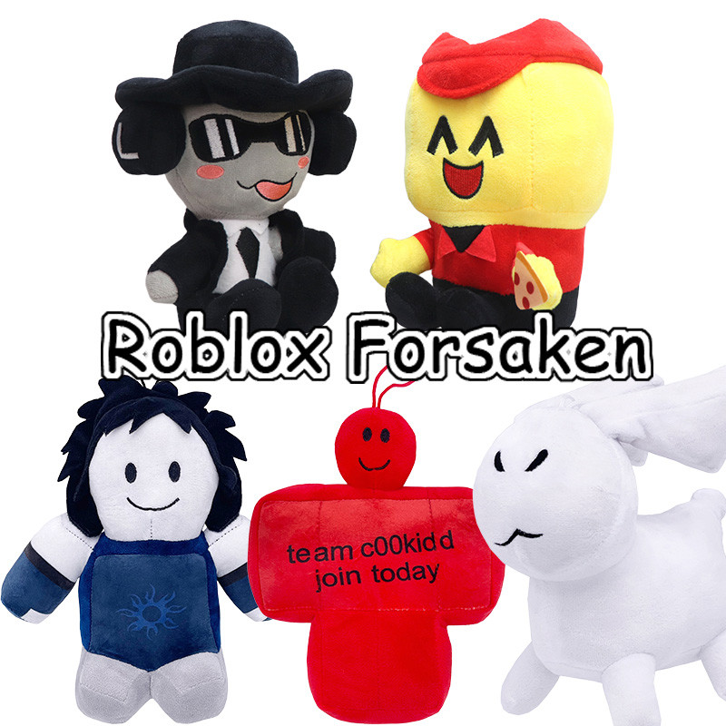 Roblox Forsaken Chance Plushie ตุ๊กตาของเล่น Forsaken พิซซ่า Boy C00lkidd Gubby ตุ๊กตาของเล่นสําหรับ