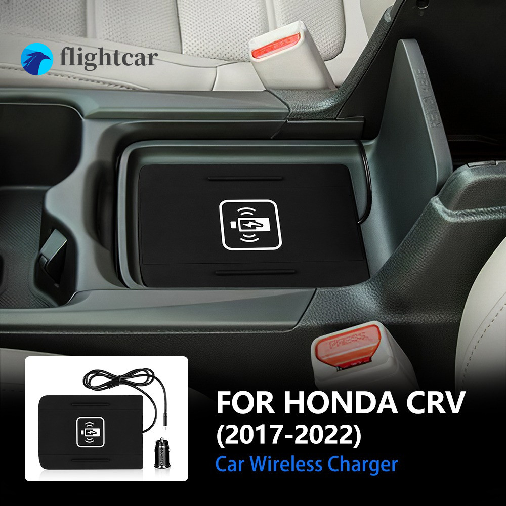 FT (คลังสินค้าพร้อม) สําหรับ Honda CRV 2017-2022 Wireless Charger Pad รถ USB Wireless Mat รถ Fast Ch