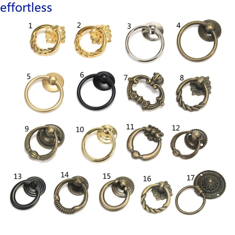 Antique Furniture Handles Drawer Cabinet Door Knobs Pull Handles Retro Decor