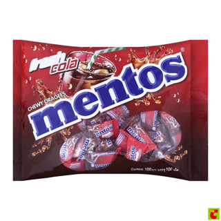 เมนทอส ลูกอม กลิ่นเฟรช โคล่า 100 เม็ด