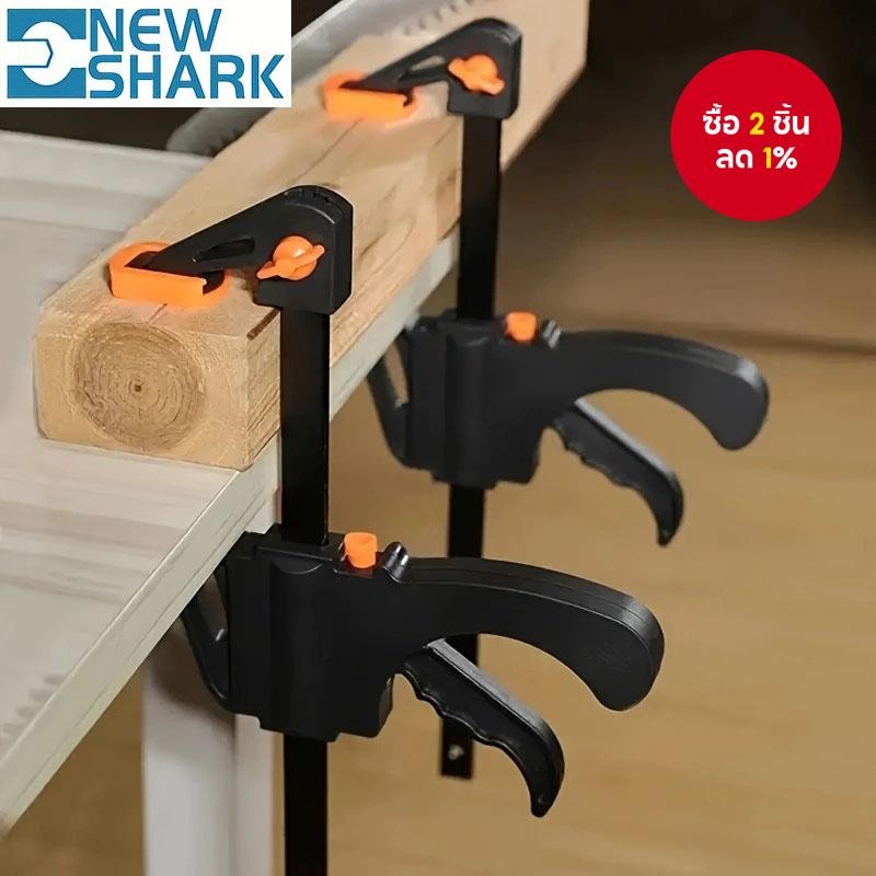 ชิ้นเดียว Heavy-Duty 4 นิ้ว Quick Ratchet F-Type งานไม้ CLAMP, Fast Release Carpenter Fixing Clamp สําหรับ DIY โครงการช่างไม้