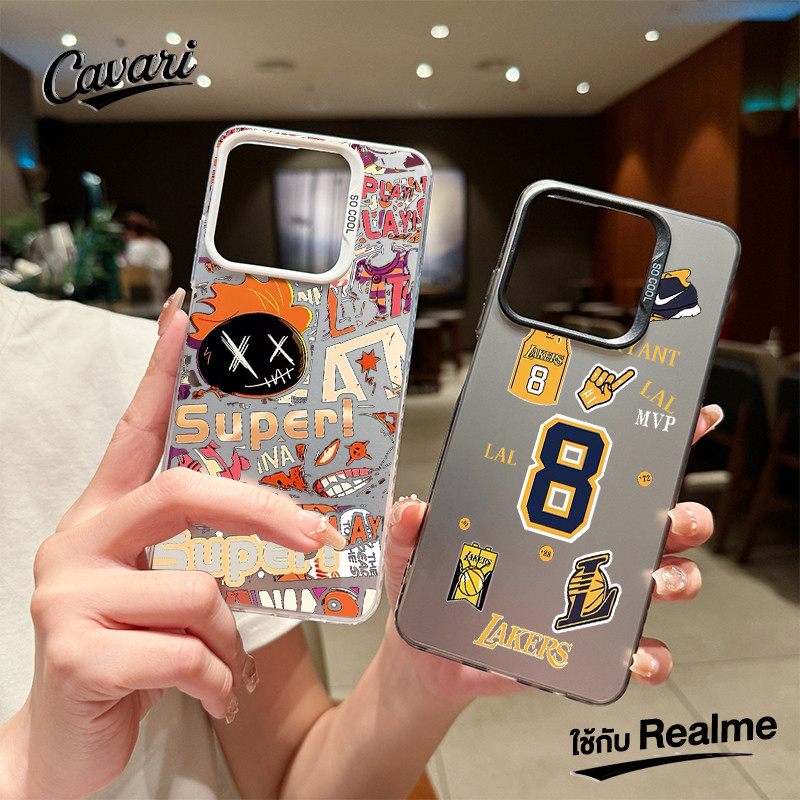 เคสโทรศัพท์ Realme C53 C35 C20 C30 C55 C12 C11 C51 C21 6i 5 8i 7i C15 C67 C25 C25Y สัญลักษณ์แฟชันกีฬา โทรศัพท์ จัดส่งจาก