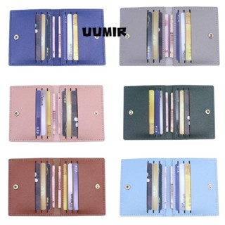 UUMIR ID Card , Anti Demagnetization Pu Leather Card Bag, สะ…