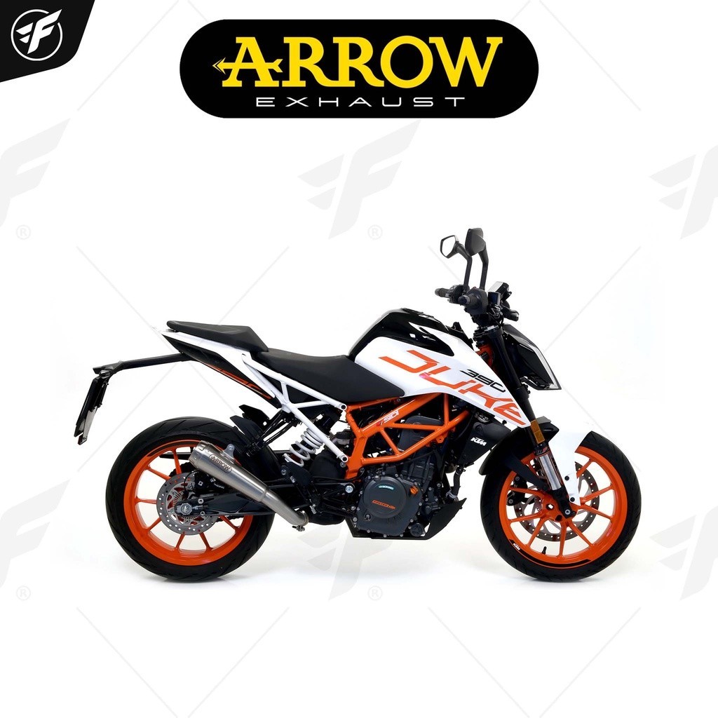 ท่อสูตร/ท่อแต่ง/ท่อไอเสีย Arrow MoTo GP Slip on : for KTM Duke 390/RC 390 17-19