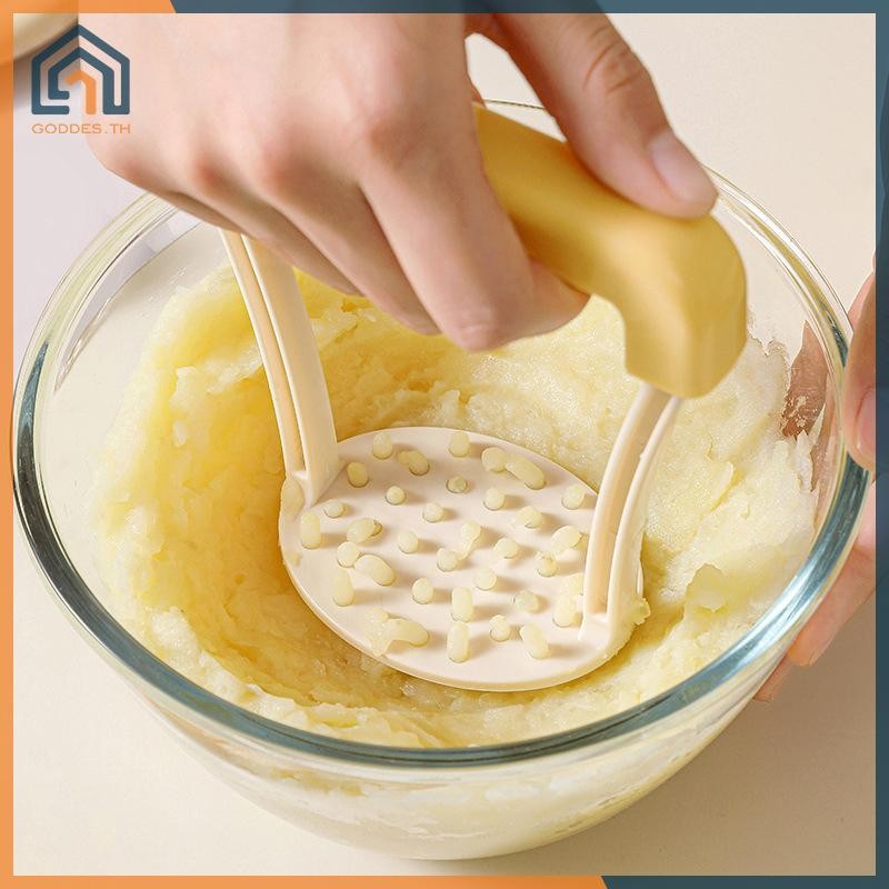 Goddes มันฝรั่ง Mashers ข้าว Masher น้ําซุปข้นสีม่วงหวาน Potata ฟักทองเครื่องขูด Makers เครื่องมือ C