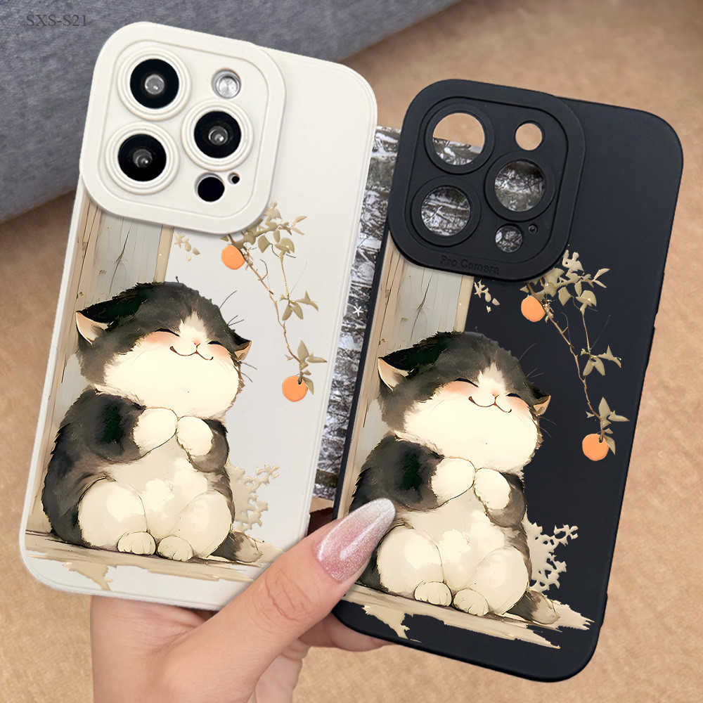 Samsung Galaxy S21 S20 S10 S9 S8 FE Plus Ultra S21+ S20+ 5G เคสซัมซุง การ์ตูน เคสโทรศัพท์ เคส สำหรับ TY