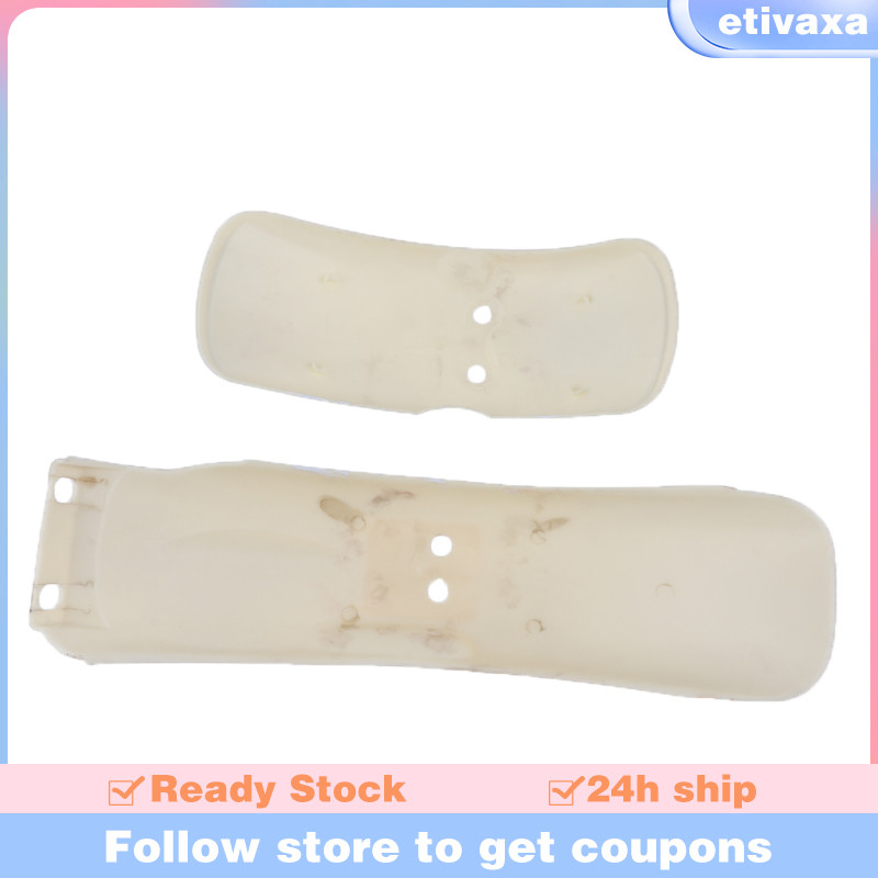 [Etivaxa] บังโคลนล้อหน้ารถจักรยานยนต์ 2x Z50 Z50J Z50cc Motor Bikes - สีขาว