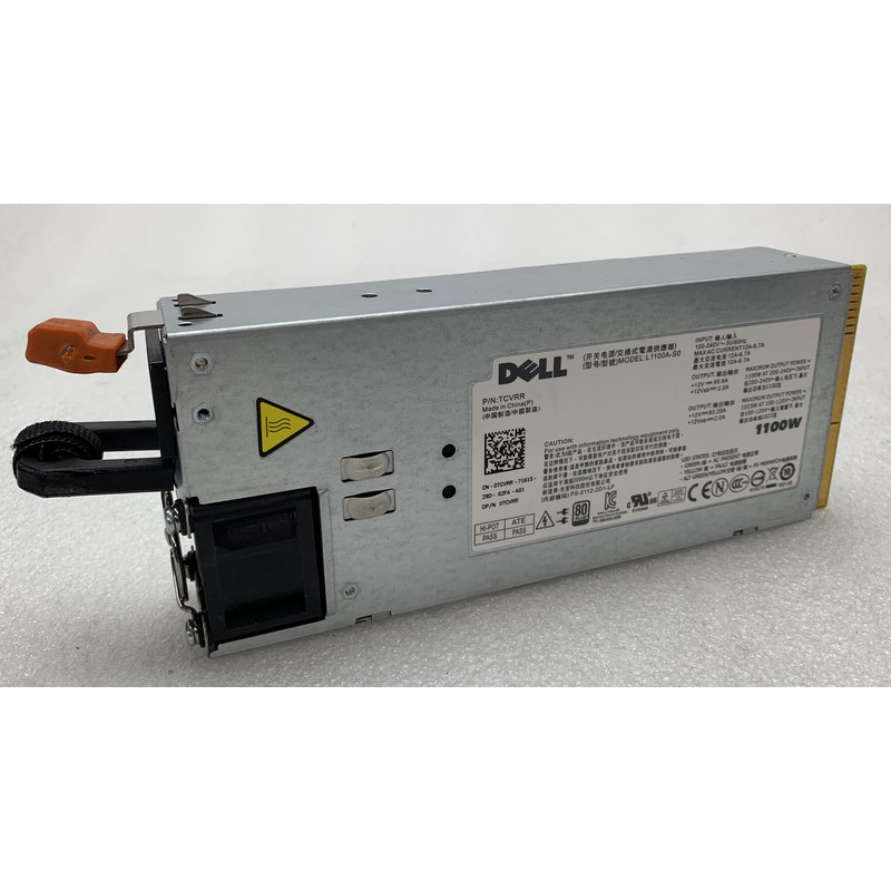 สําหรับ Dell R910 T710 แหล่งจ่ายไฟ L1100A-S0 PS-2112-2D1-LF 0TCVRR 1Y45R 1100W