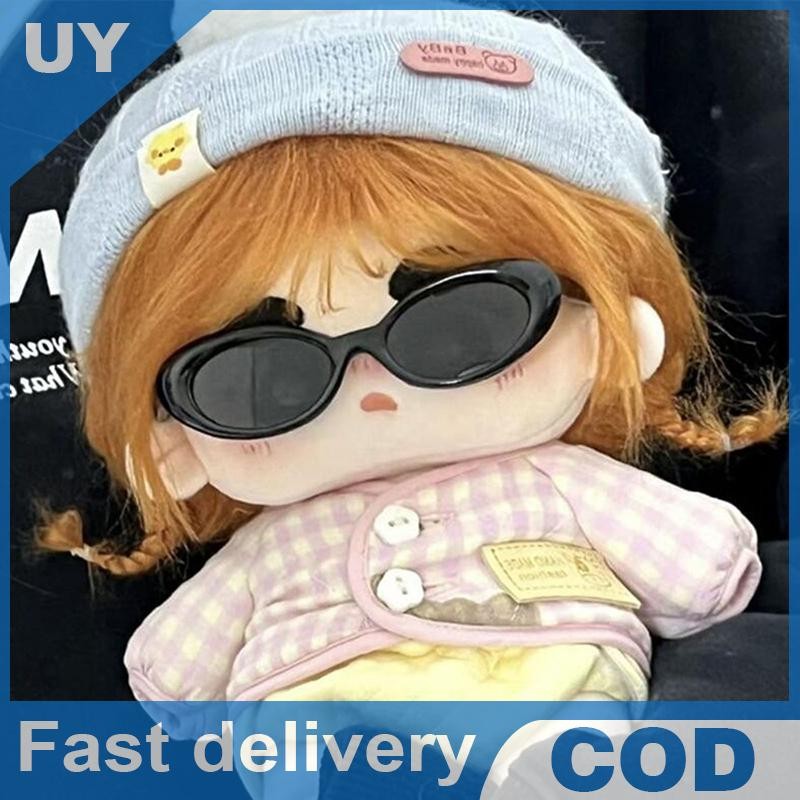 1PC ตุ๊กตาสัตว์ DIY อุปกรณ์เสริมแฟชั่นแว่นตาสําหรับ 10 ซม.ผ้าฝ้ายตุ๊กตาน่ารักแว่นตา - รูปที่ 7