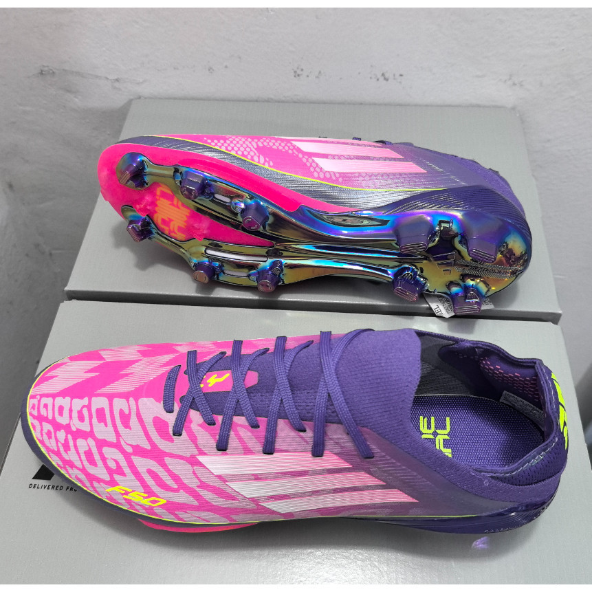 รองเท้าฟุตบอล FG ลูกไม้ size39-45 ผู้ชายกลางแจ้งถักเต็มกันลื่นทนทานตรงกับ รองเท้าฟุตบอล A-202