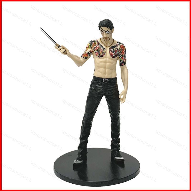 SQ1 Yakuza Action Figure Goro Majima ตุ๊กตาของเล่นสําหรับเด็กเครื่องประดับคอลเลกชันของขวัญ QS1