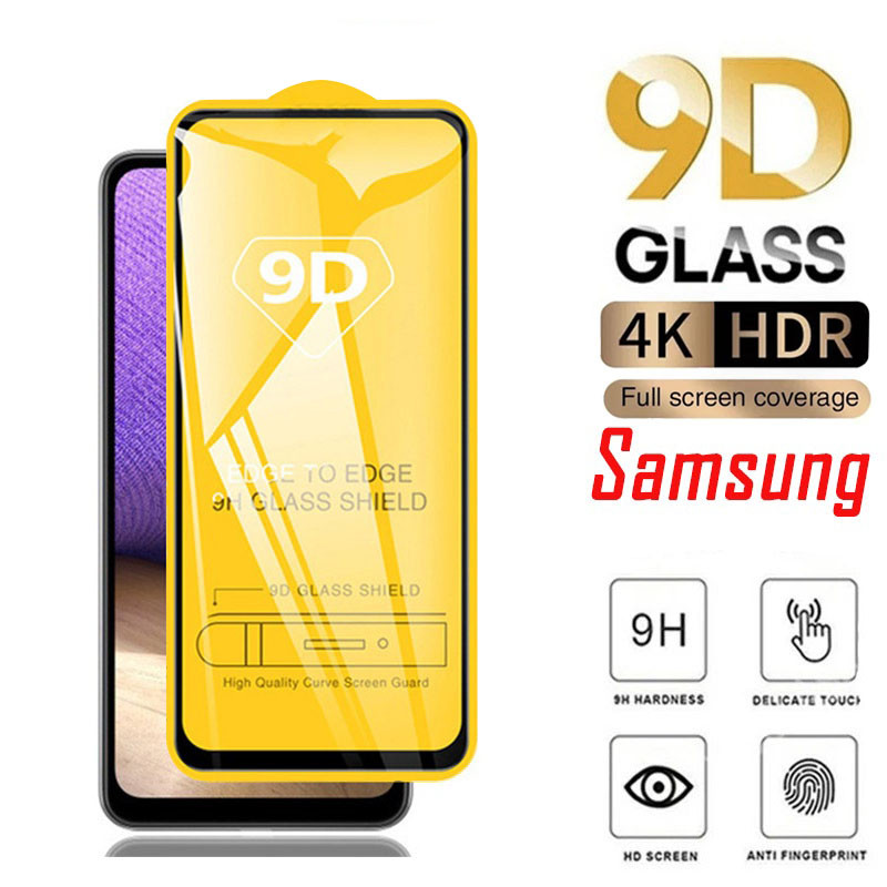ฟิล์มกระจก สำหรับ แบบเต็มจอ 9D รุ่นใหม่ Samsung ss Galaxy A56 A36 A26 A16 A06 A55 A35 A25 A15 A05 A0