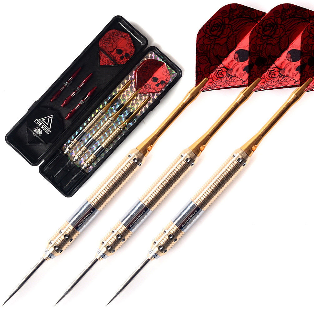 CUESOUL/Q Beast 23g Hard Dart Premium Set Entry Level Dart เข็มทองแดง Dart ทนทานการแข่งขันระดับในร่ม