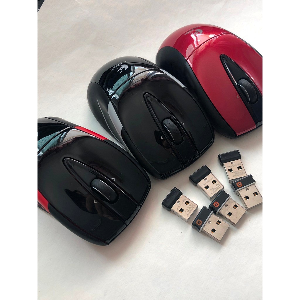 จัดส่งฟรี Logitech Wireless Mouse M546/M525 & M505 & M590 & M560 ไม่มี Light Rapid Roller การแกะกล่อ