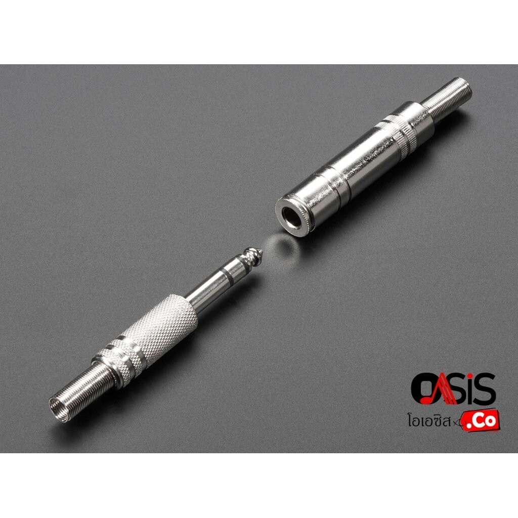 [พร้อมส่ง][1ตัว] Jack Phone STEREO MONO 6.35mm 1/4 Stereo Connector TRS (Female) สำหรับเข้าสาย แจ็คไมค์ตัวเมีย Jack Mic - รูปที่ 7