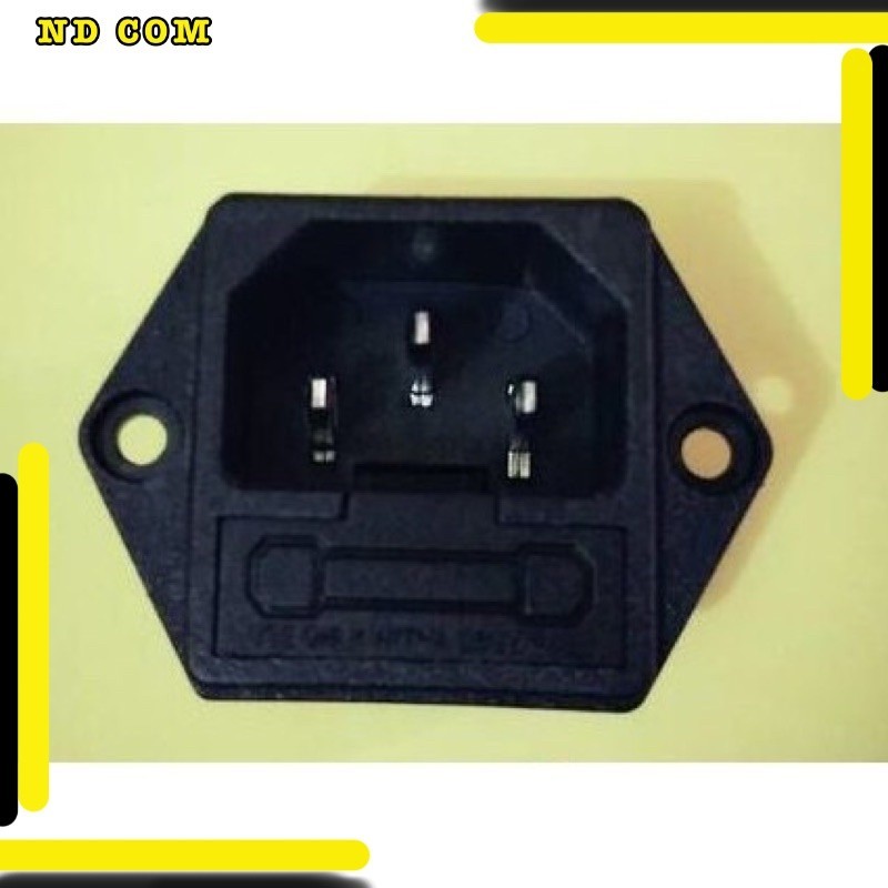 สุดคุ้ม! ซ็อกเก็ต Ac ฟิวส์สําหรับ Pc Ac Cable Input