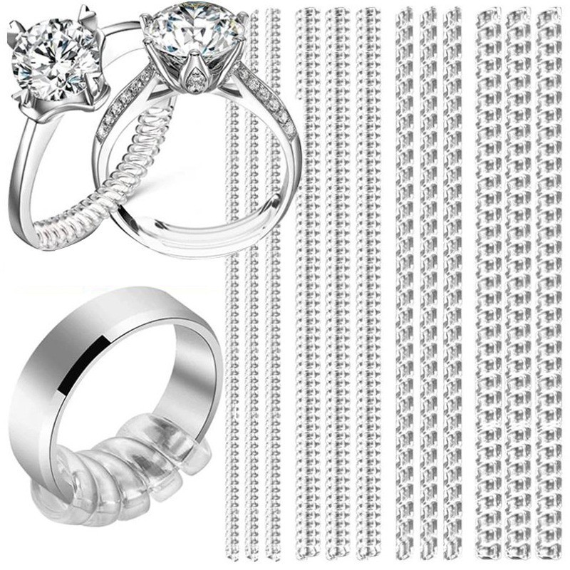 ตัวปรับขนาดแหวนเกลียวขนาด 10 ซม. - ตัวกระชับแหวนโปร่งใสที่มองไม่เห็น - เครื่องมือลดขนาดแหวน