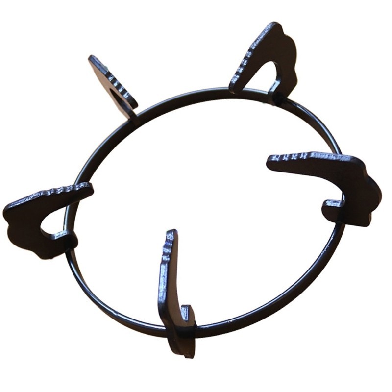 Luu * Slip Proof Pots Support Wok Support Rings Iron Rack for Safe Cooking