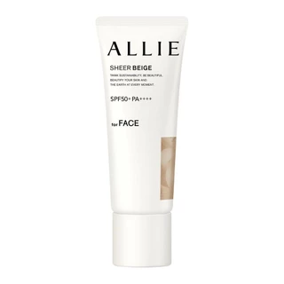 เจลกันแดด ALLIE เมคอัพเบสสีเบจ CHRONO BEAUTY COLOR TUNING UV SHEER BEIGE SPF50+ PA++++ ปรับสีผิวให้สม่ำเสมอ ขนาด 40 กรัม