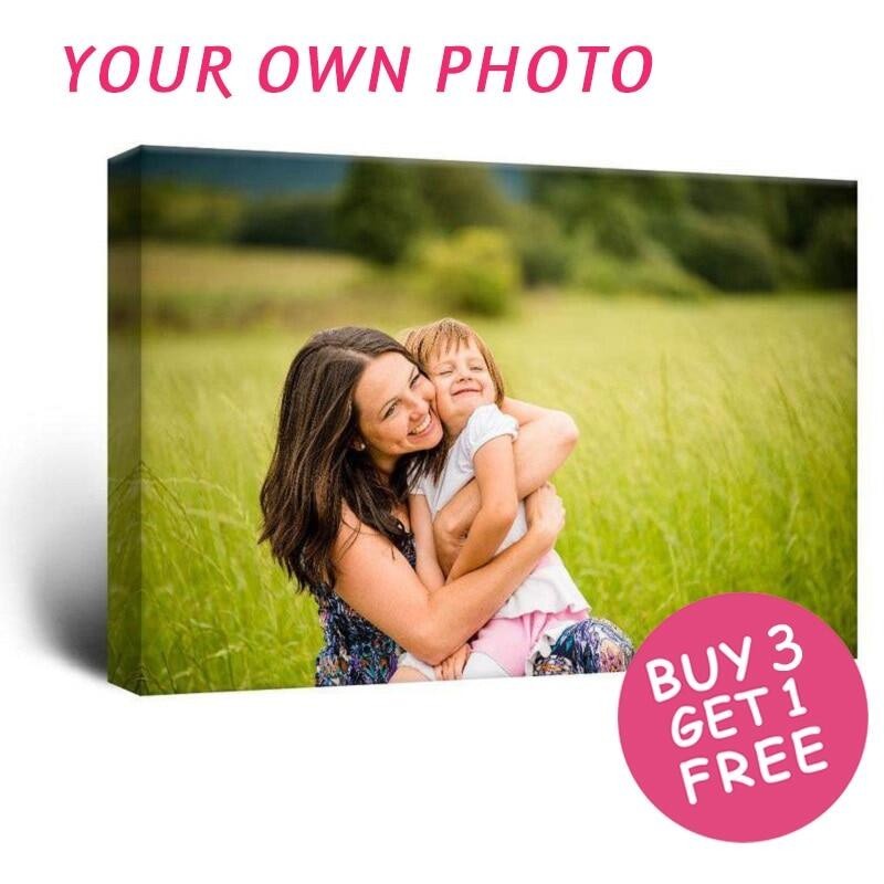 1 Piece Poster Customized Photo Prints custom Canvas Painting Individual Your own picture Turn Into 