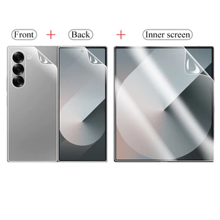 Fold8 ฟิล์มไฮโดรเจลสําหรับ Samsung Galaxy Z พับ 8 7 6 5 4 3 5G ด้านข้าง Soft HD บานพับป้องกัน Soft Anti-scratch ป้องกันหน้าจอสําหรับ ZFold8 Ultra Fold7 สติกเกอร์