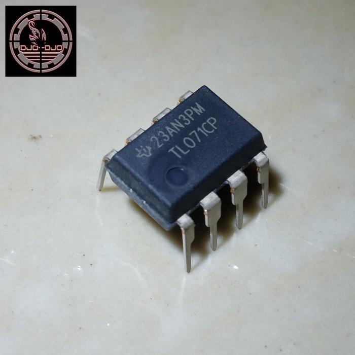 Tl071cp Dip-8 TL071 TL 071 071CP IC เสียงรบกวนต่ํา JFET อินพุต OpAmp Texas