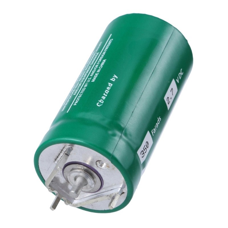 HL ความจุ 2 7V 350F Super Capacitor Faradic Capacitors เล่ม 33x61mm