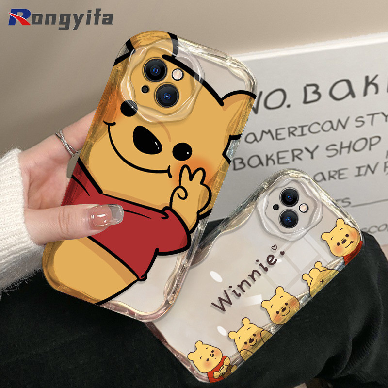 Winnie the Pooh Clear Cases สําหรับ Honor 90 Lite X9B X8B X7A X8A X7B X9 X9A X8 Pura 70 Pro Ultra P6