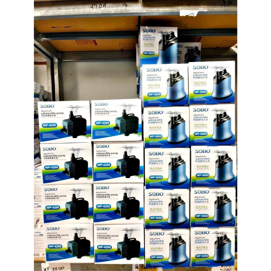 **ส่งไว ส่งจาก กทม.** SOBO WP-4200 ปั้มน้ำพุ ปั้มน้ำตู้ปลา แกนเชรามิก WP4200