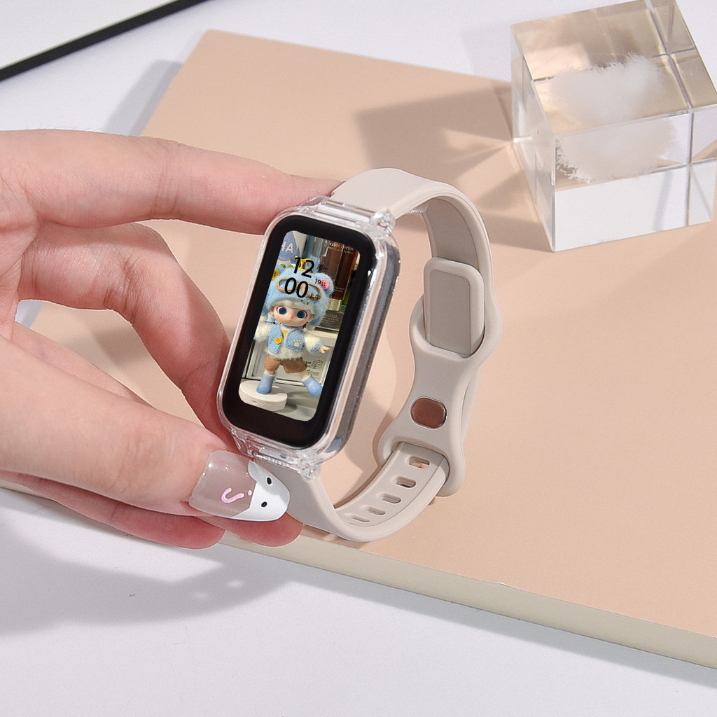 เคสซิลิโคนสําหรับ For Xiaomi smart band 9 Active / 8 รูปที่ 8