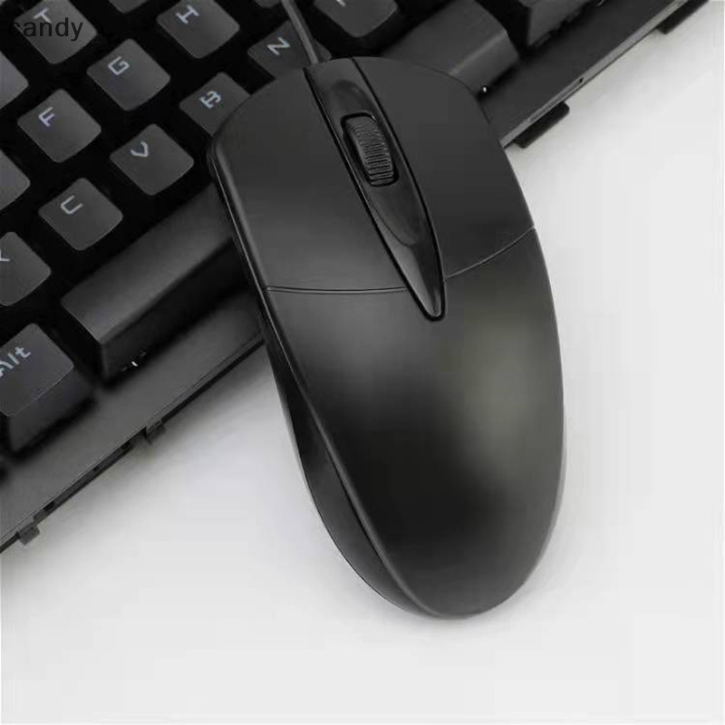 Ndy ขายร้อน Neutral เมาส์แบบมีสาย 2.4 Ghz พร้อมสาย USB Ergonomic Ultrathin เม้าส์สําหรับ PC แล็ปท็อปคอมพิวเตอร์ธุรกิจสํานักงานเมาส์ 1.2m N