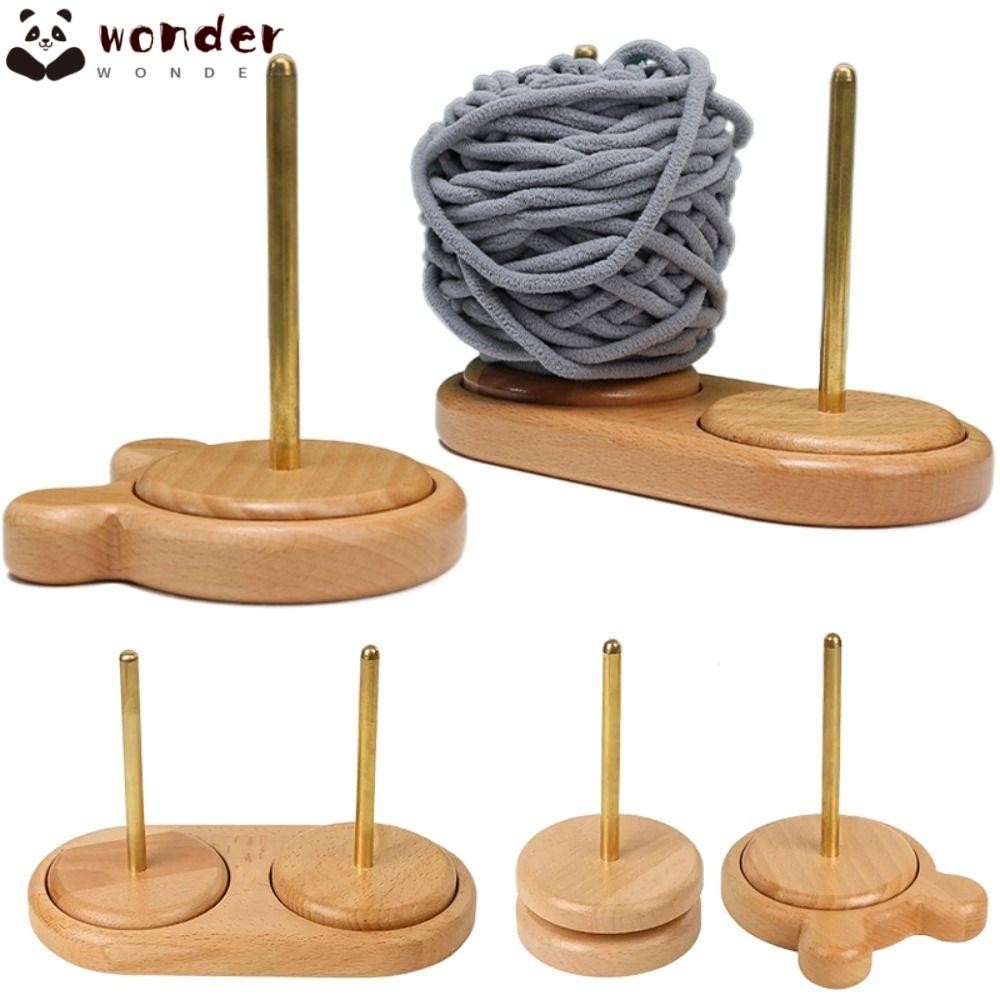 สิ่งมหัศจรรย์ ด้ายเย็บผ้าขัดขวาง,ผู้ถือเส้นด้ายลูกขนสัตว์ที่ถอดออกได้,ครัวเรือนไม้หมุนได้ เครื่องม้วน ยืนเครื่องมือเริ่มต้น
