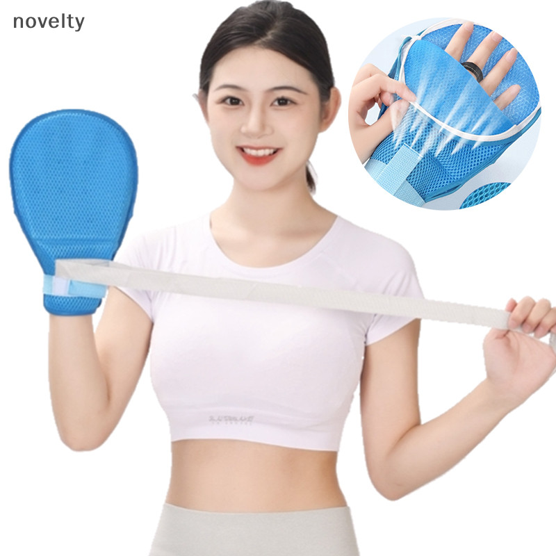 Nly 1 ชิ้น Anti-Scratch ถุงมือสําหรับผู้สูงอายุและผู้ป่วยที่ถอดออกได้ Restraint ถุงมืออัมพาตผู้ป่วยผู้สูงอายุ Anti Scratch การบาดเจ็บ N