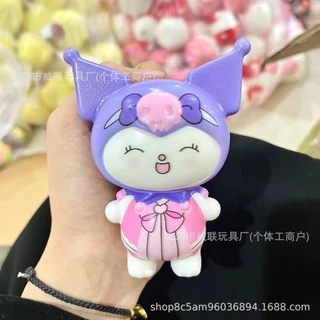 💖ของเล่นบีบสกุชชี่ รูปการ์ตูนแมวน่ารัก เหมาะกับเล่นคลายเครียด สําหรับตกแต่งห้องนอน สํานักงาน-Kuromi bdsm toy