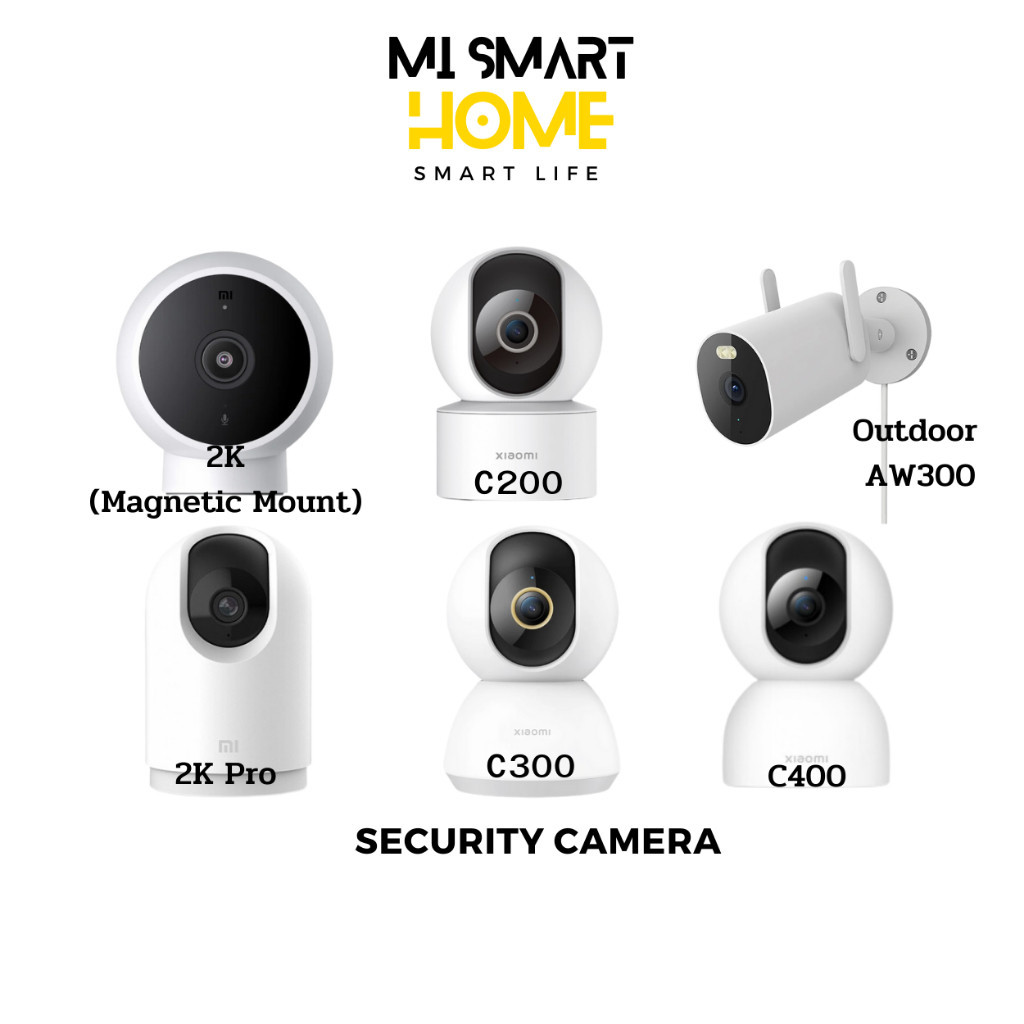 คมชัด Xiaomi Home Security Camera  กล้องวงจรปิด mi home CW400 / C300 / C400 / C200 / Outdoor Camera 