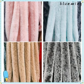 Blueming2 เทปริบบิ้นขนปุยเทียม 1 เมตร แฮนด์เมด สําหรับตกแต่งเสื้อผ้า เวที DIY