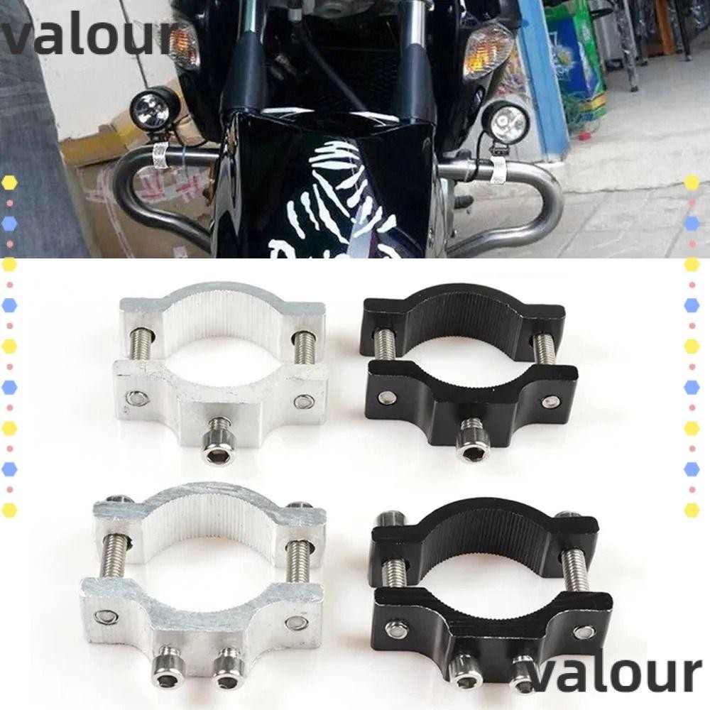 ค่า 1ชิ้นรถจักรยานยนต์ผู้ถือสปอตไลท์,อุปกรณ์จักรยาน ชม. และบาร์ กรอบท่อโทรศัพท์ไฟหน้ายึด,จักรยานไฟฟ้าคงที่ชิปอลูมิเนียมมัลติฟังก์ชั่หนีบ