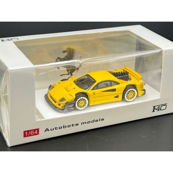 Autobots Models 1:64  F40  yellow