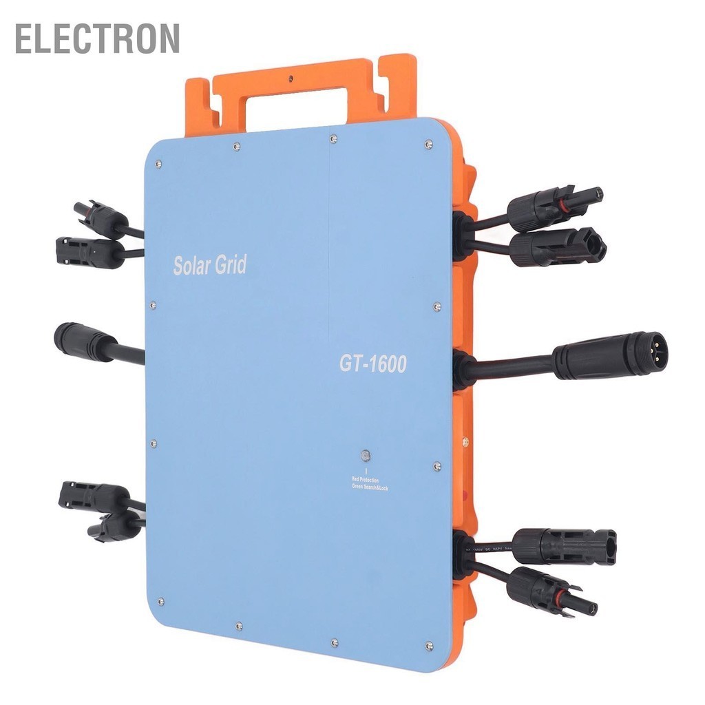 Electron Solar Grid Tie Micro INVERTER WIFI อัตโนมัติ Power 1600W EU Plug 230V