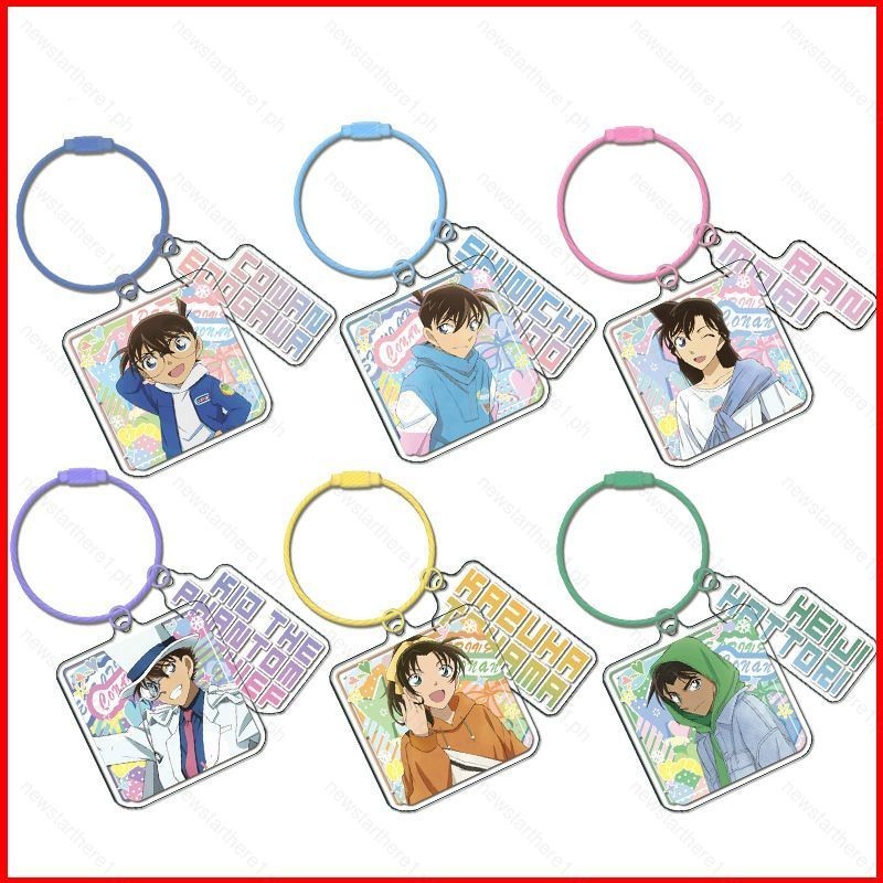 Jason Detective Conan พวงกุญแจอะคริลิค อุปกรณ์ต่อพ่วงอนิเมะ กระเป๋าเป้สะพายหลัง เครื่องประดับ พวงกุญแจ ของขวัญสําหรับแฟน คอลเลกชัน
