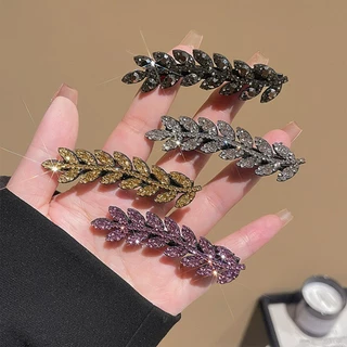 Bling Shine กิ๊บติดผมรูปข้าวสาลี Hairpin Barrettes Headwear อุปกรณ์เสริม