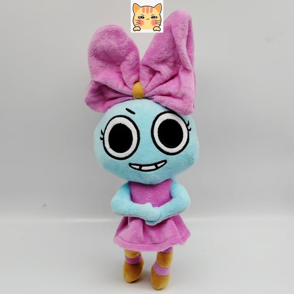 Bct✨Dandys World ของเล่นตุ๊กตาน่ารัก Pebble ตลกการ์ตูนเกมตุ๊กตา Boys Kawaii Dandy World Plushie ตุ๊กตาของขวัญวันเกิดเด็กคริสต์มาสของขวัญ - รูปที่ 7