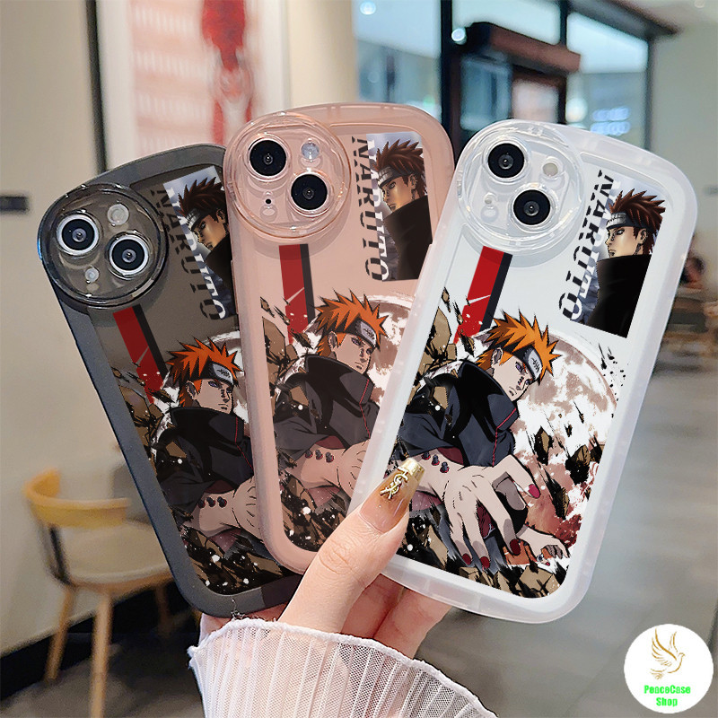 COD-ในไทย เคสแฟชั่น NARUTO สุดเจ๋ง องค์กรอาคาซึ สําหรับiPhone 7 8 X 11 12 13 14 15 เคสกรอบเลนส์ทรงกลม กันกระแทก Unisex