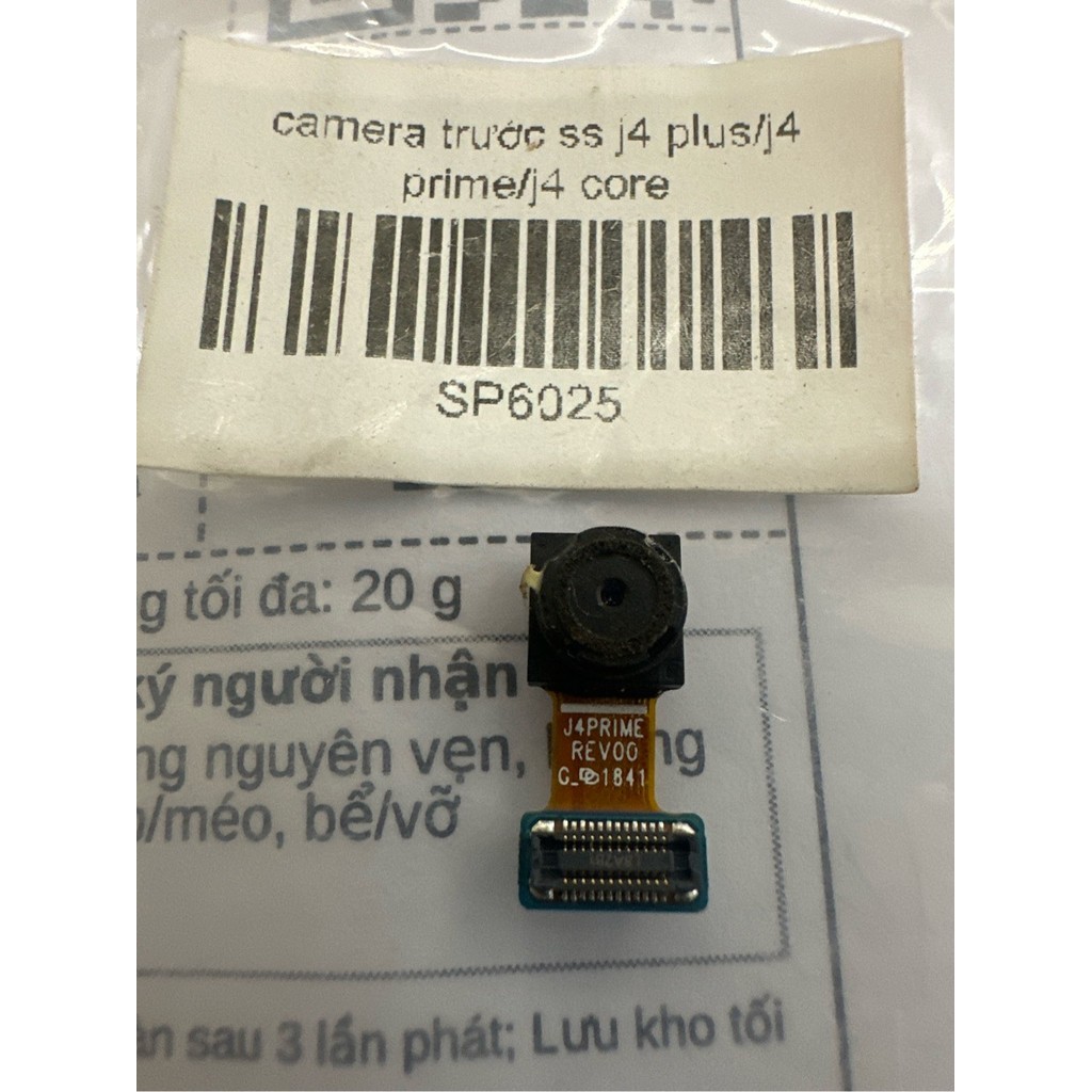 กล้องหน้า samsung j4 plus/j4 prime/j4 core
