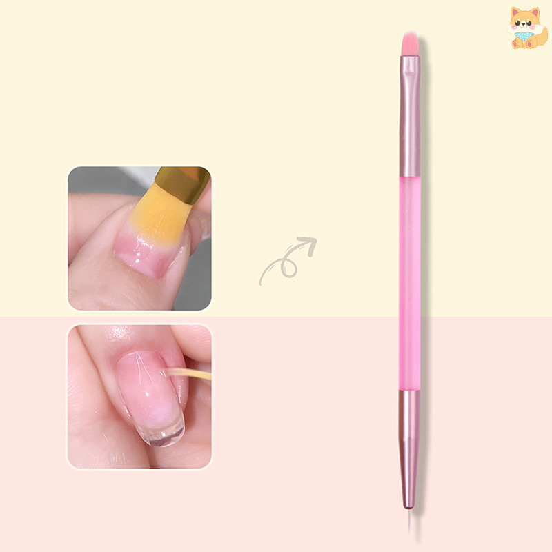 [VI] แปรงเล็บ DIY Gradient Nail Art Paing ปากกาอะคริลิคโปร่งใส Sweeping แปรงวาดเล็บเล็บเครื่องมืออุปกรณ์เสริม TH - รูปที่ 6
