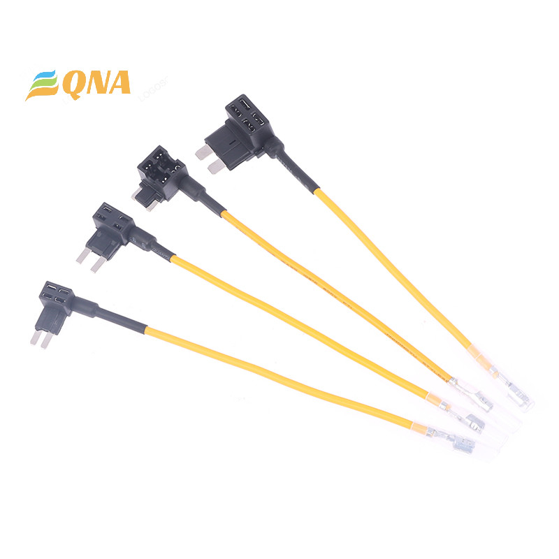 [QNA] 12v Fuse Holder TAP Adapter Micro ATM APM Blade 10A Blade Car Fuse ใหม่